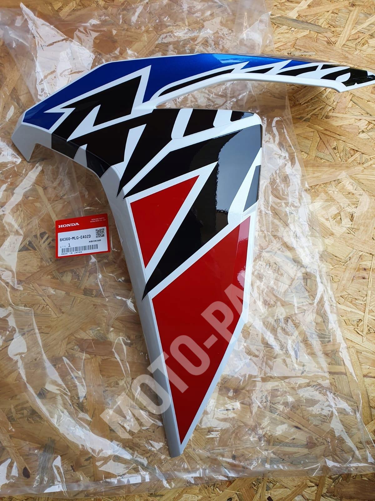 Honda CRF 1100 Africa Owiewka Boczek lewa 64360-MLG-E40ZD 64361-MKS-E000