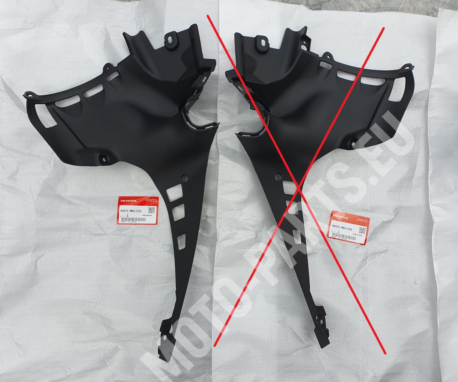 Honda CRF 1100 Africa Osłona Owiewka Plastik 64571-MKS-E20